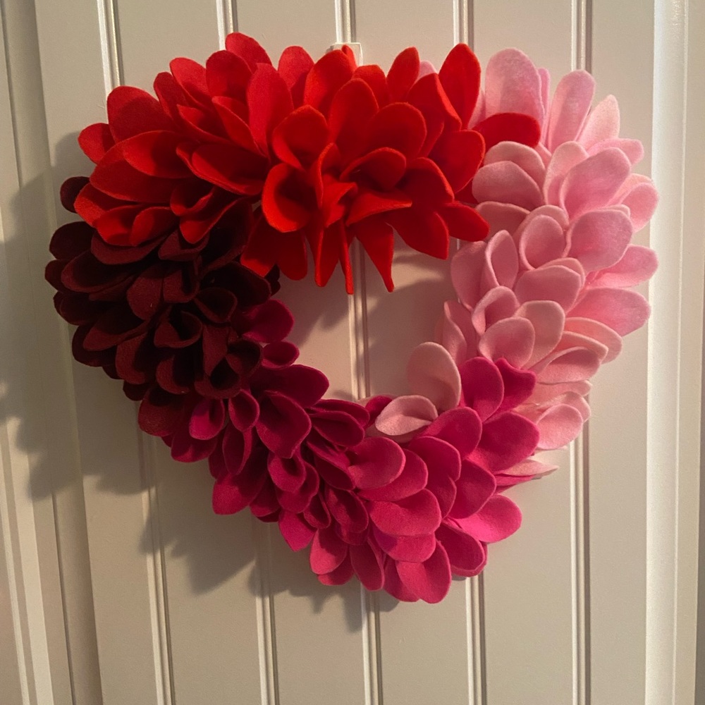 Valentines Day wreath